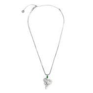 COLLANA CAT SNAKE QUADRATA E SERPENTE PEND