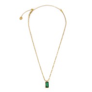 COLLANA CAT SNAKE QUADRATA E PENDENTE CRISTALLO BAGUETTE COLLANA CAT SNAKE QUADRATA E PENDENTE CRISTALLO BAGUETTE