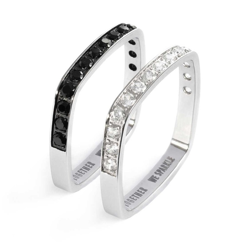 AN SQUADRATO CON CUBIC ZIRCONIA AN SQUADRATO CON CUBIC ZIRCONIA