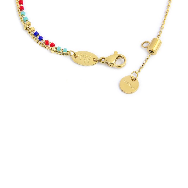 Bracciale catena grumetta e myuki