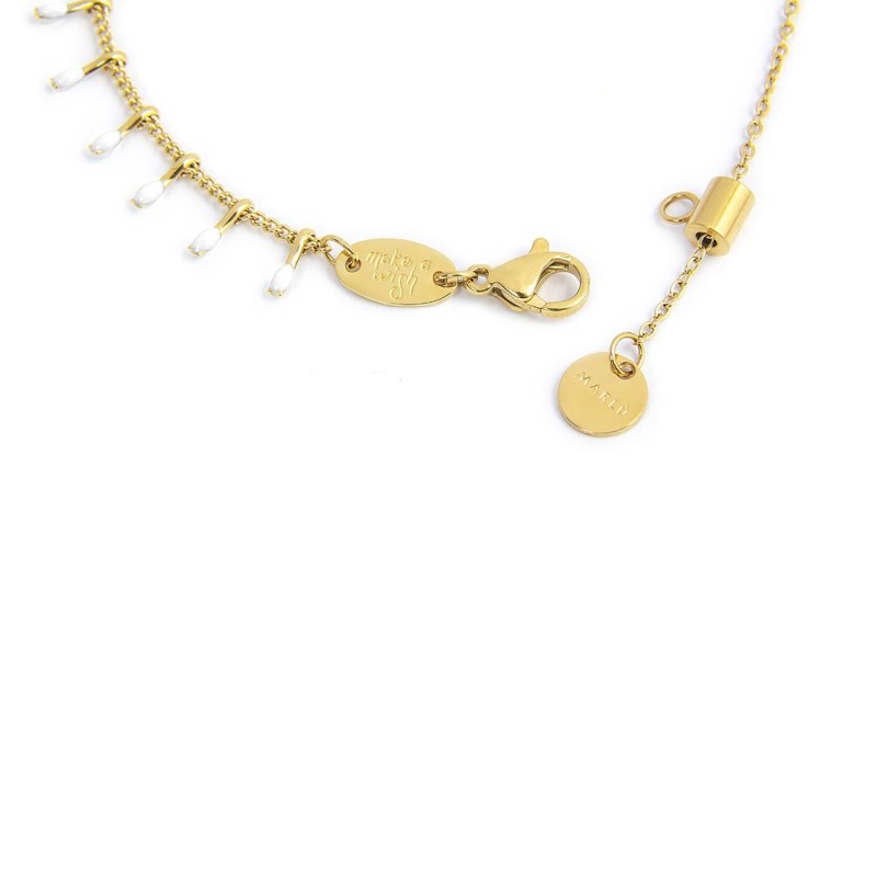 Bracciale con pendenti smaltati Bracciale con pendenti smaltati