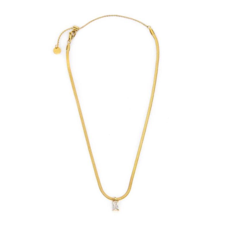 Collane con zircone baguette Collane con zircone baguette