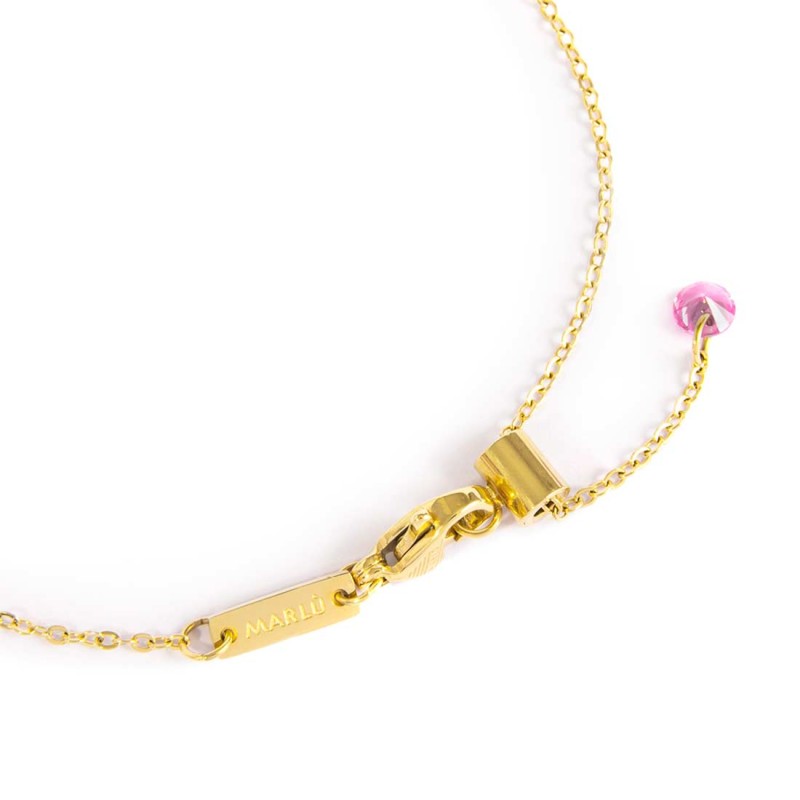 Bracciale con zirconi e smalto Bracciale con zirconi e smalto