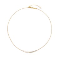 COLLANA CON CZ E SMALTO COLLANA CON CZ E SMALTO