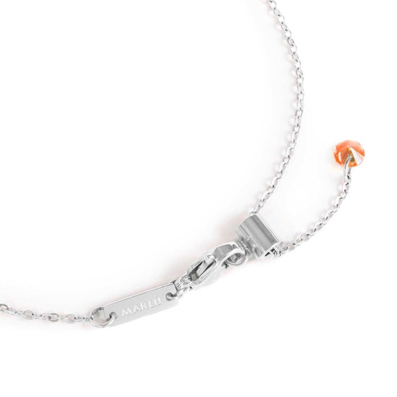 Collana con zirconi e smalto Collana con zirconi e smalto