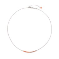 Collana con zirconi e smalto Collana con zirconi e smalto
