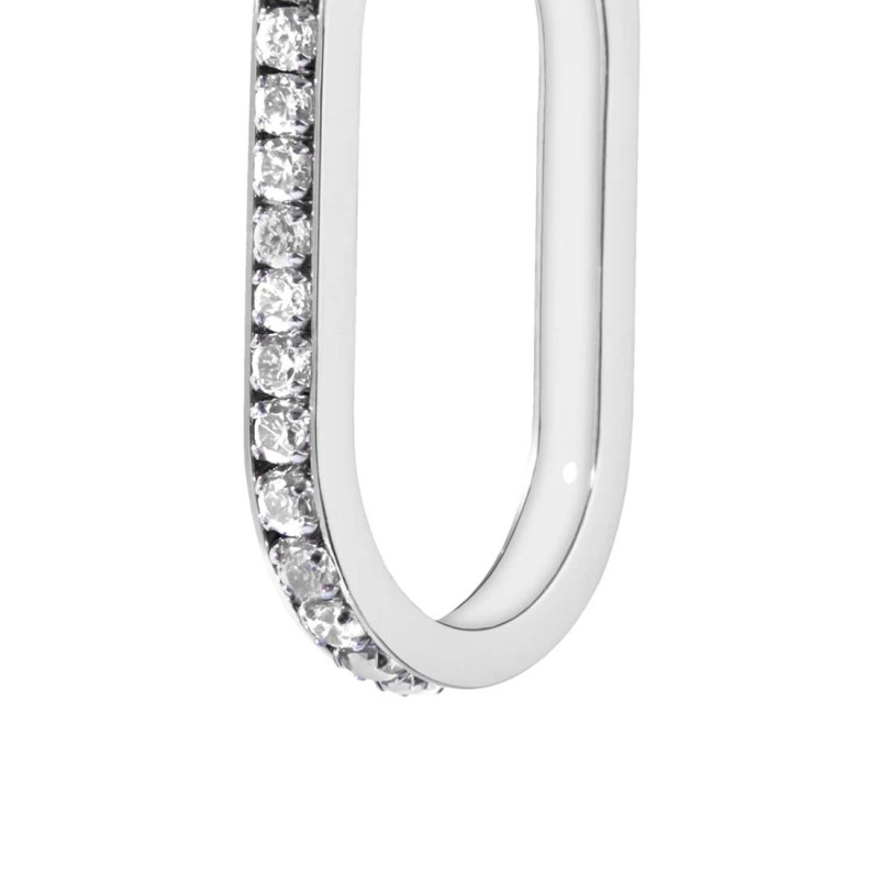 OR MONO OVALE CON CZ E SMALTO OR MONO OVALE CON CZ E SMALTO