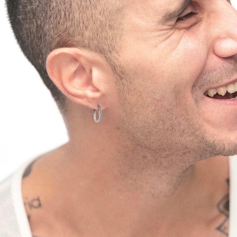 OR MONO OVALE CON CZ E SMALTO OR MONO OVALE CON CZ E SMALTO