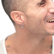 OR MONO OVALE CON CZ E SMALTO OR MONO OVALE CON CZ E SMALTO