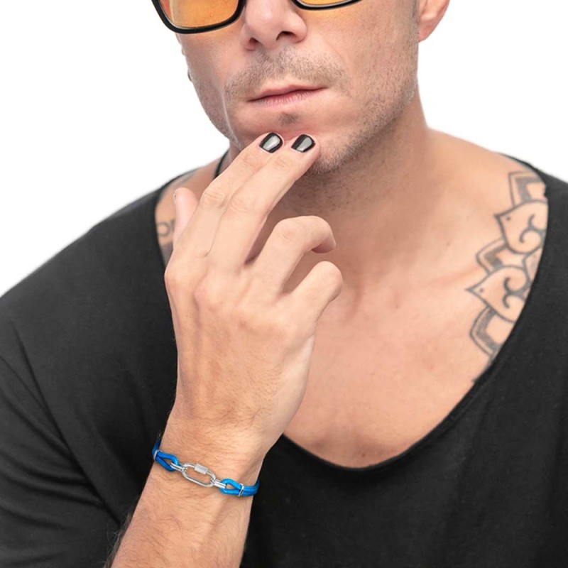 Bracciale anello centrale ovale Bracciale anello centrale ovale