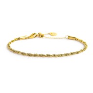 BRACCIALE CATENA A CORDA