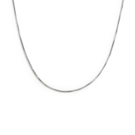 Collana catena snake quadrata