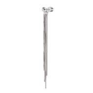 Orecchino pendente con catene snake quadrate Orecchino pendente con catene snake quadrate