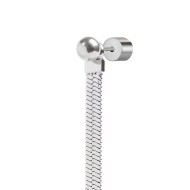 Orecchino pendente con catena snake