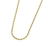 Collana catena a corda 2,5mm Collana catena a corda 2,5mm