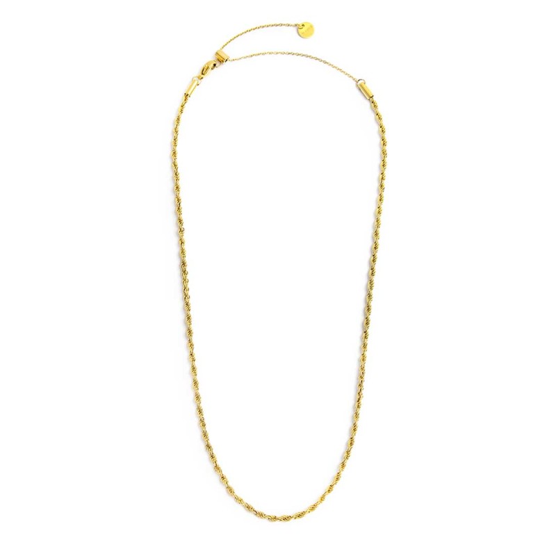 Collana catena a corda 2,5mm Collana catena a corda 2,5mm