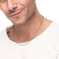 COLLANA CATENA A CORDA SPESSORE 2 MM