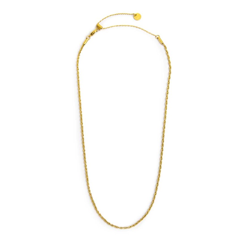 Collana catena a corda 2mm