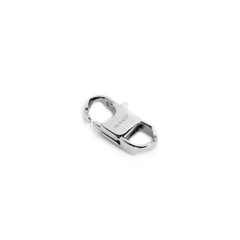 S.STEEL LOCK 22MM S.steel lock, size 22*8 mm, with on the top logo Marlù by etching.Materials: s.steelCollection: ACS05 S.STEEL LOCK 22MM S.steel lock, size 22*8 mm, with on the top logo Marlù by etching.Materials: s.steelCollection: ACS05