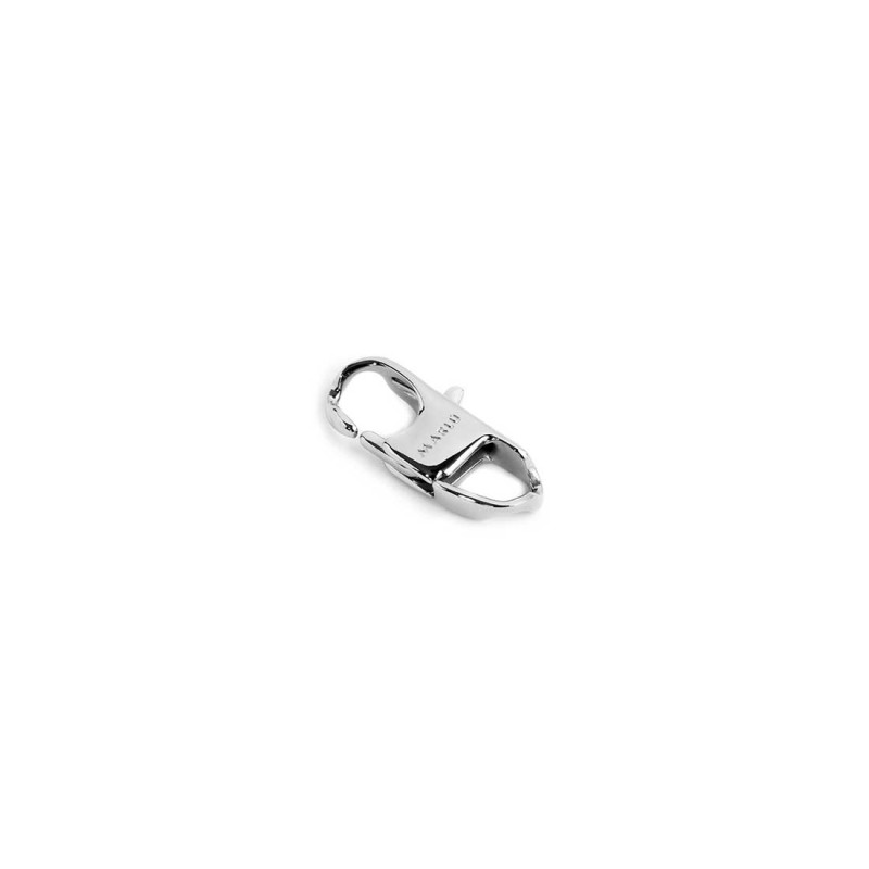 S.STEEL LOCK 17,20MM S.steel lock, size 17,20*6,60 mm, with on the top logo Marlù by etching.Materials: s.steelCollection: S.STEEL LOCK 17,20MM S.steel lock, size 17,20*6,60 mm, with on the top logo Marlù by etching.Materials: s.steelCollection:
