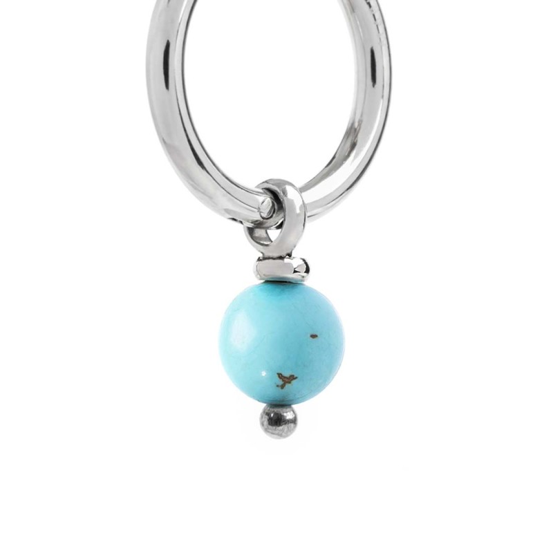 OR ACC MONO CERCHIO CON SFERA PENDENTE