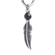 OR ACC MONO CERCHIO CON PIUMA E SFERA