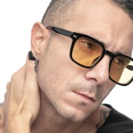 OR ACC MONO CERCHIO CON PIUMA E SFERA