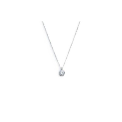 Collana catena cutting cross zircone centrale 5,25mm Collana catena cutting cross zircone centrale 5,25mm