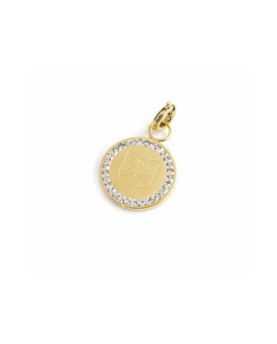 Charm gatto con cristalli Charm gatto con cristalli