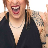 S.STEEL NECKLACE FAC. LARGE LING CHAIN WITH OVAL S.steel necklace with faceted large link chain 15 mm width, 0,90 mm thickness,