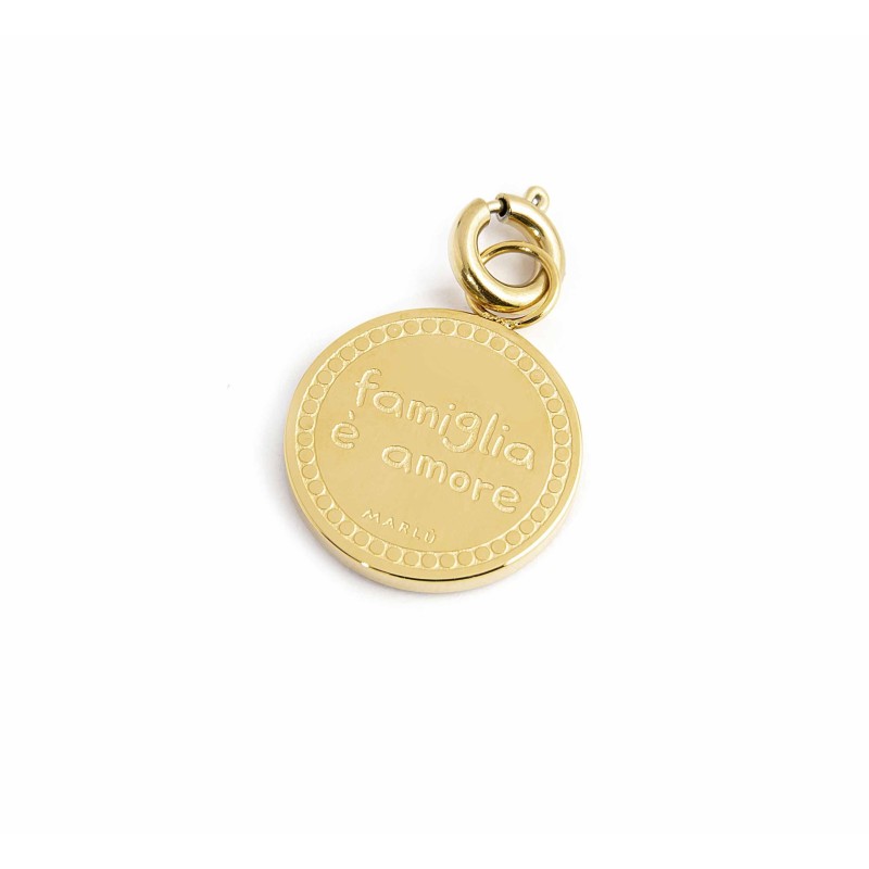 CHARM CON GATTO E CRISTALLI CHARM CON GATTO E CRISTALLI