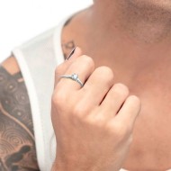 AN ACC SOLITARIO CON CZ 4,25 MM AN ACC SOLITARIO CON CZ 4,25 MM