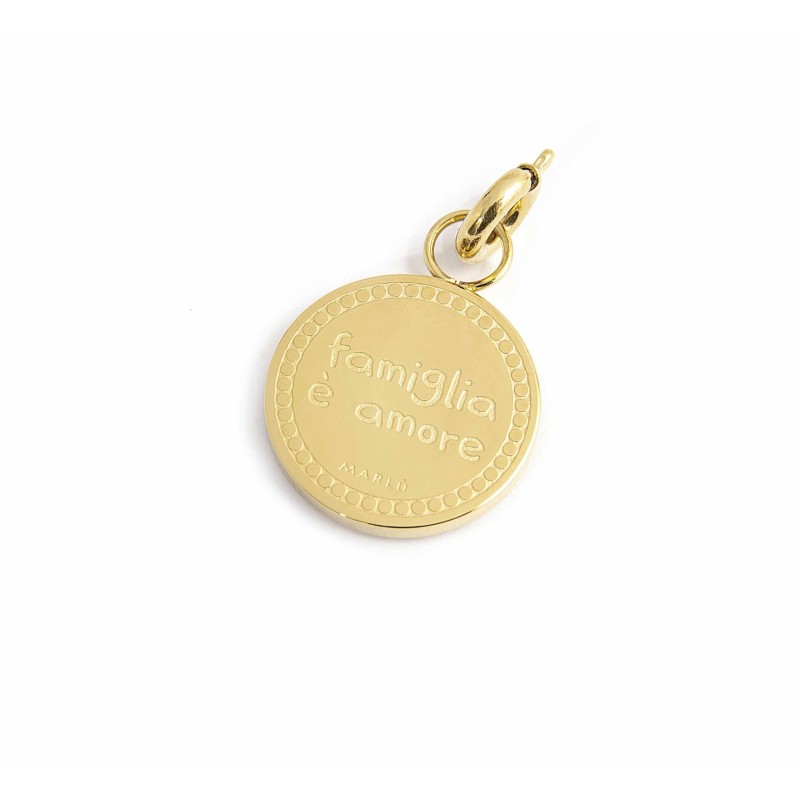 Charm cane con cristalli Charm cane con cristalli