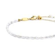 BR CATENA CON PERLE OVALI