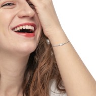 BR ACC CAT SNAKE CON DECORO E PERLA OVALE