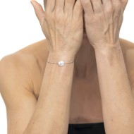 BR ACC CAT GRUMETTA CON SFERE E PERLA IRR.