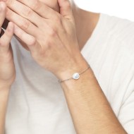 BR ACC CAT GRUMETTA CON SFERE E PERLA IRR.