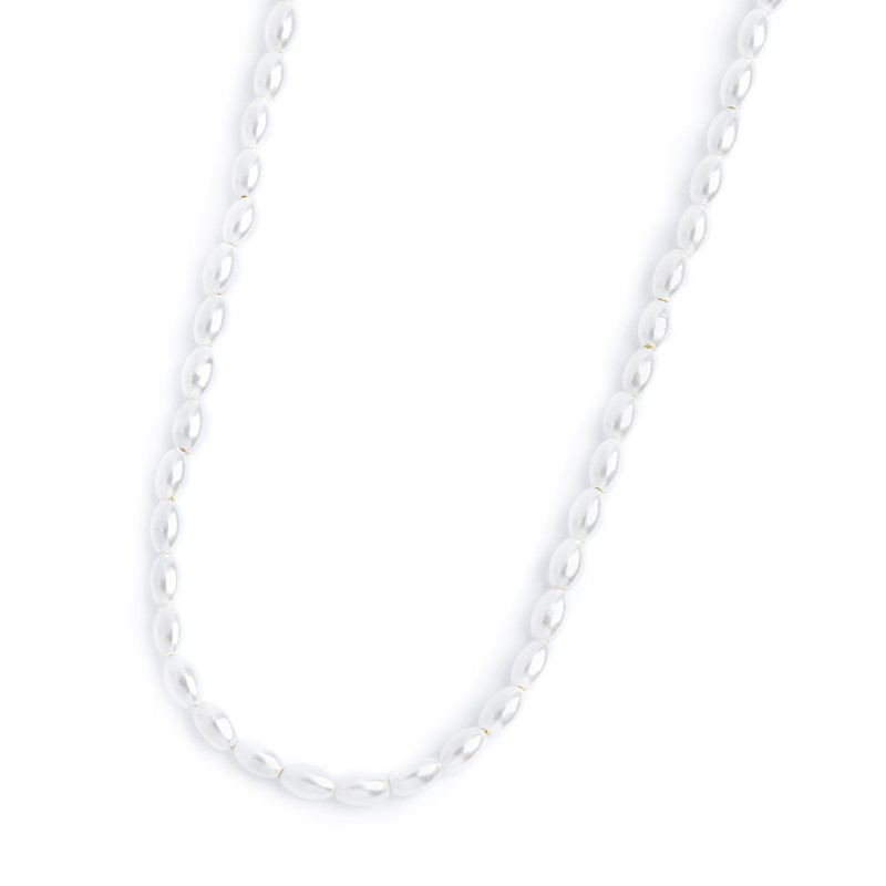 CO ACC CATENA CON PERLE OVALI