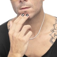 CO ACC CATENA CON PERLE OVALI