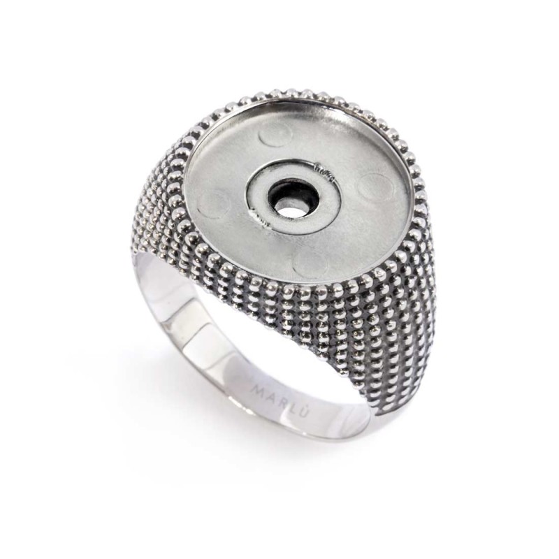ANELLO ACC TONDO PUNTINATO ANELLO ACC TONDO PUNTINATO