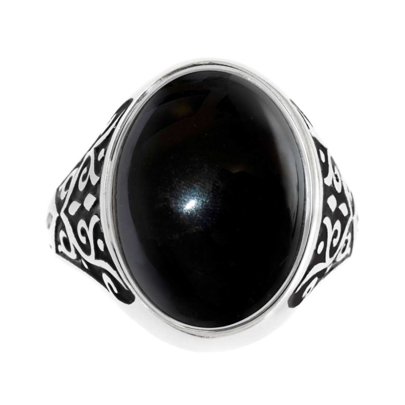 PIASTRINA OVALE PIETRA COMPOSITA BOMBATA