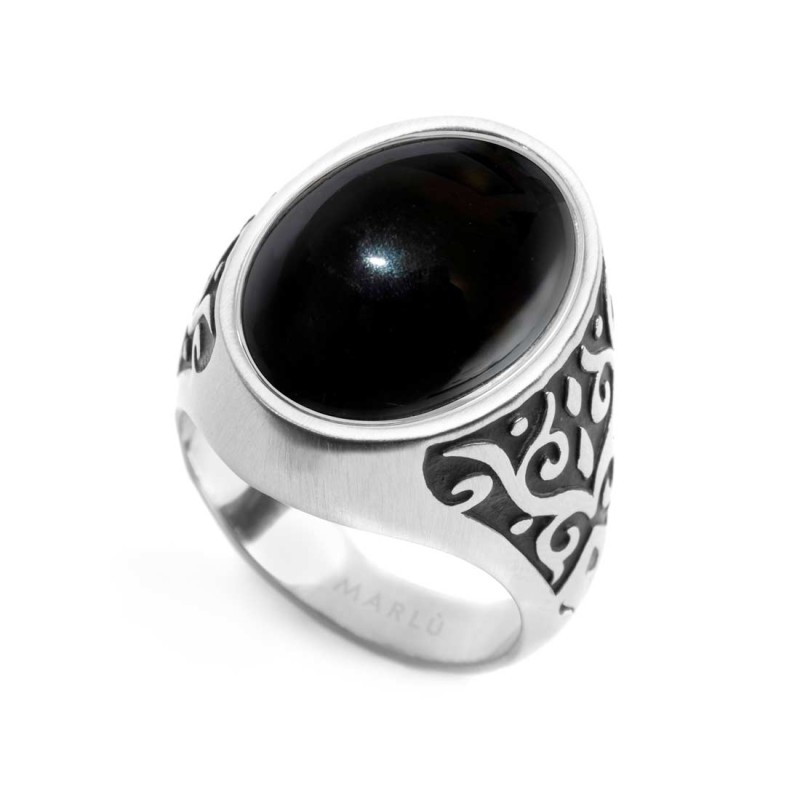 PIASTRINA OVALE PIETRA COMPOSITA BOMBATA