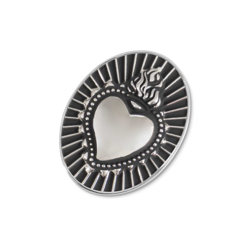 Piastrina ovale sacro cuore changy Piastrina ovale sacro cuore changy