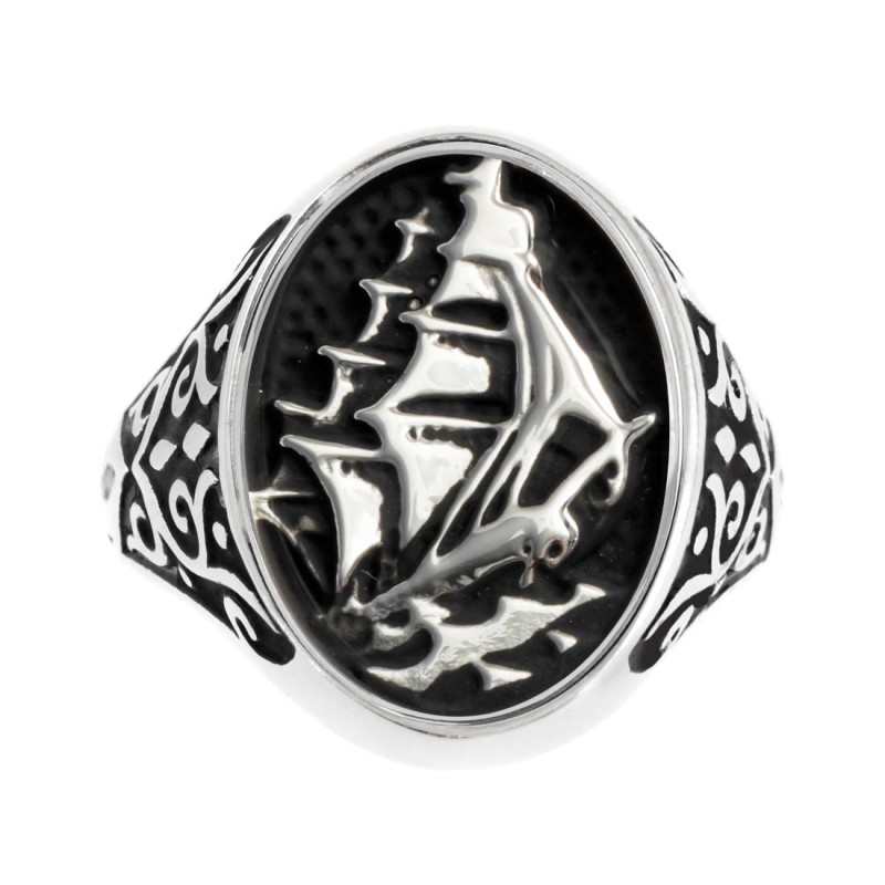 Piastrina ovale veliero changy