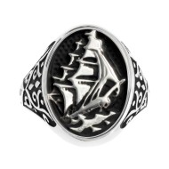 Piastrina ovale veliero changy