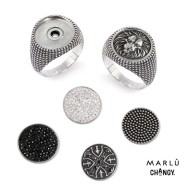 ANELLO ACC TONDO PUNTINATO ANELLO ACC TONDO PUNTINATO