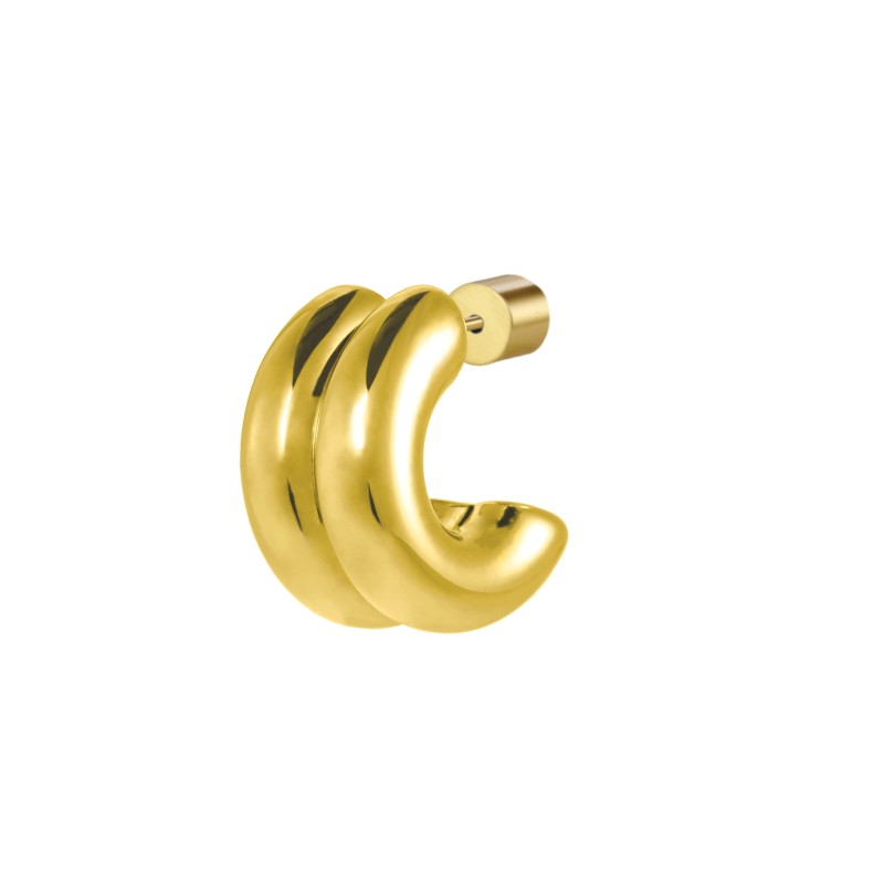 OR ACC MONO CERCHIO DOPPIO D1,4CM CON CHIUSURA PERLA