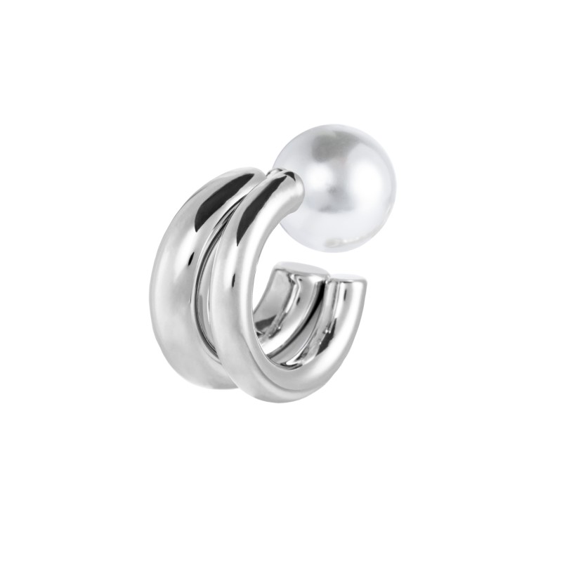 OR ACC MONO CERCHIO DOPPIO D2,1CM CON CHIUSURA PERLA OR ACC MONO CERCHIO DOPPIO D2,1CM CON CHIUSURA PERLA