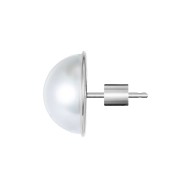 Orecchino a lobo con perla 1,5cm