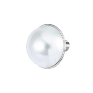 Orecchino a lobo con perla 1,5cm